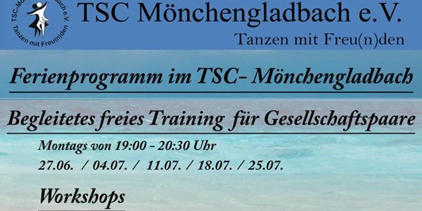 Ferienprogramm im TSC Mönchengladbach