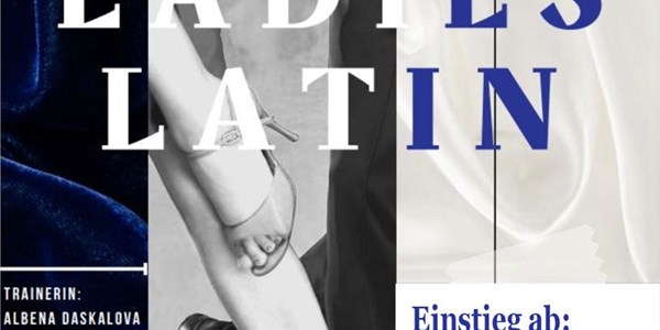 Neue Ladies Latin Kurse für Anfänger mit Albena Daskalova