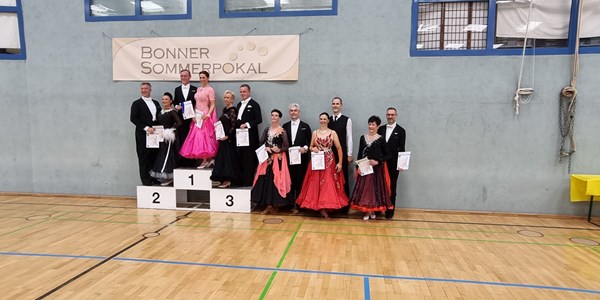 Finale beim Sommerpokal in Bonn für Heike und Andreas Rossow