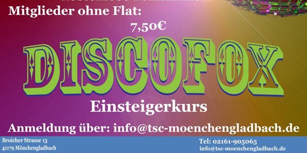 DiscoFox Einsteigerkurs
