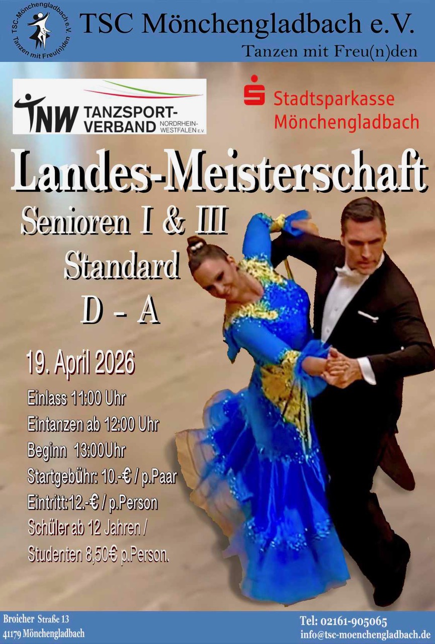 Landesmeisterschaft in Mönchengladbach