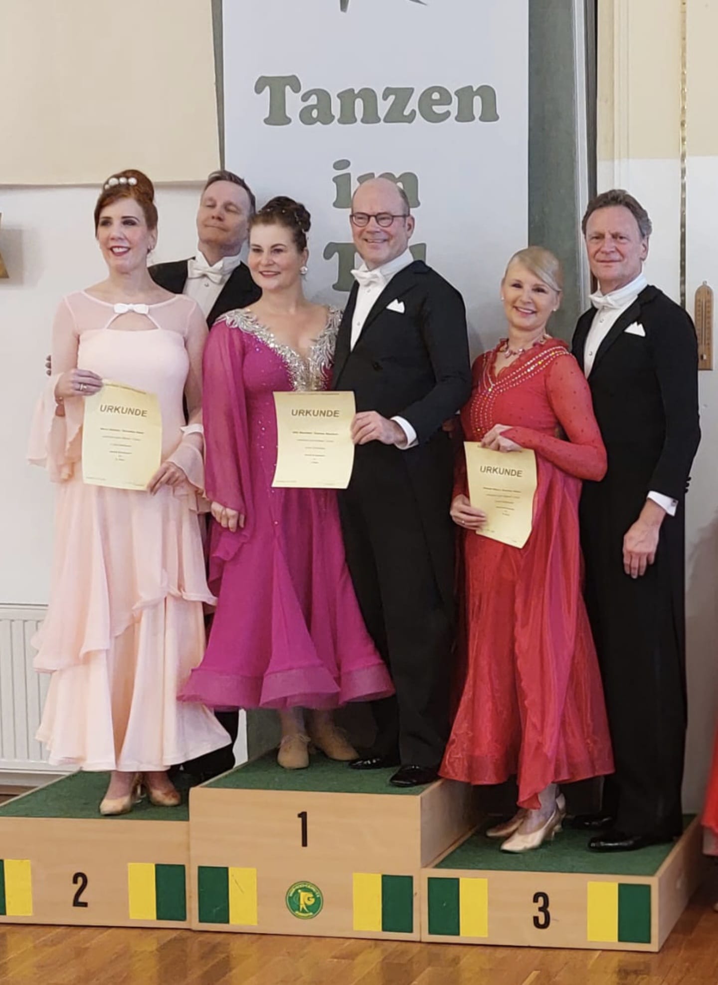 Treppchen für Gabi und Helmut in Wuppertal