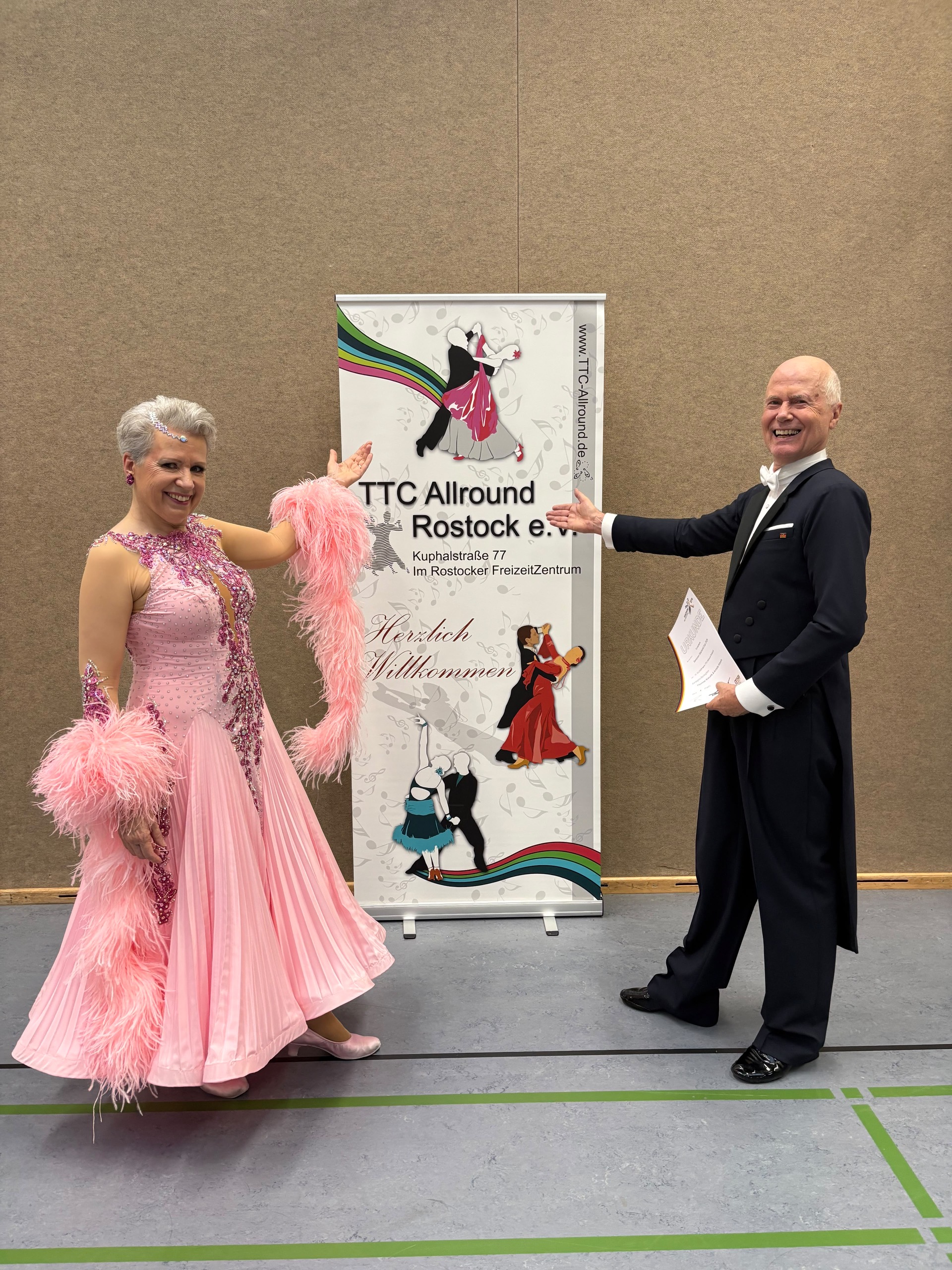 Annette und Thomas Kreuels erfolgreich beim Diamond Cup